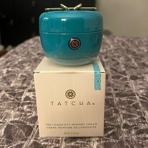 Tatcha Longevity Memory Cream – Turquoise & Gold Jar